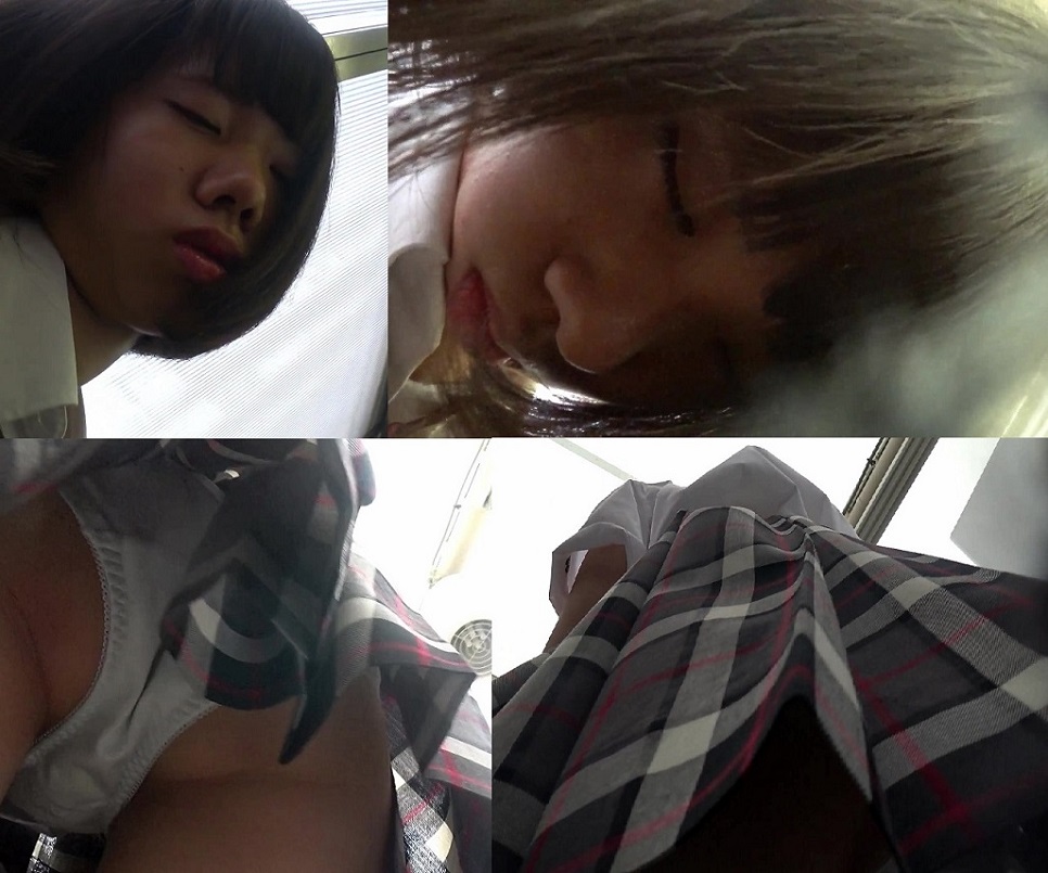 【高画質】女子高生パンチラ3組⑦