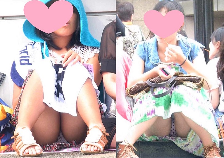 CSちゃん炉〇パン見えてます