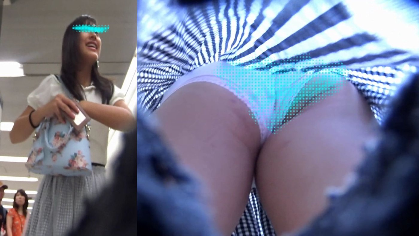 パンチラ小人目線☆☆（pa-to358)［電車編]