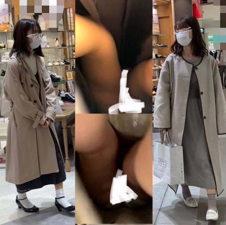 #44 “生”確定のWヒロイン！大人コーデのお洒落私服JKちゃん×2の逆さ撮り風景