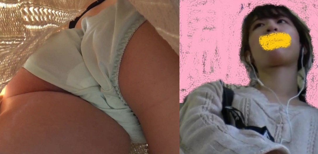 【高画質】私服ぱんちら⑤