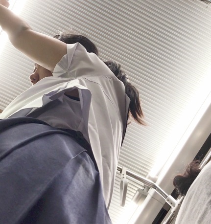 【オリジナル撮影】電車通学有名女学校ＪＣＪＫ接写編ＰＡＲＴ２【ブラチラ動画】