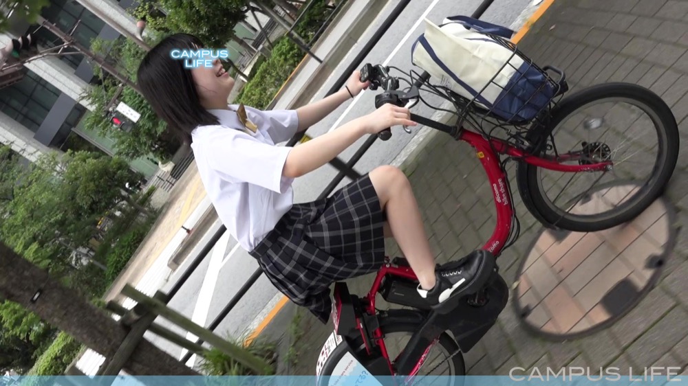 1年C組ゆらちゃん！自転車デートでゆ〜らゆら！