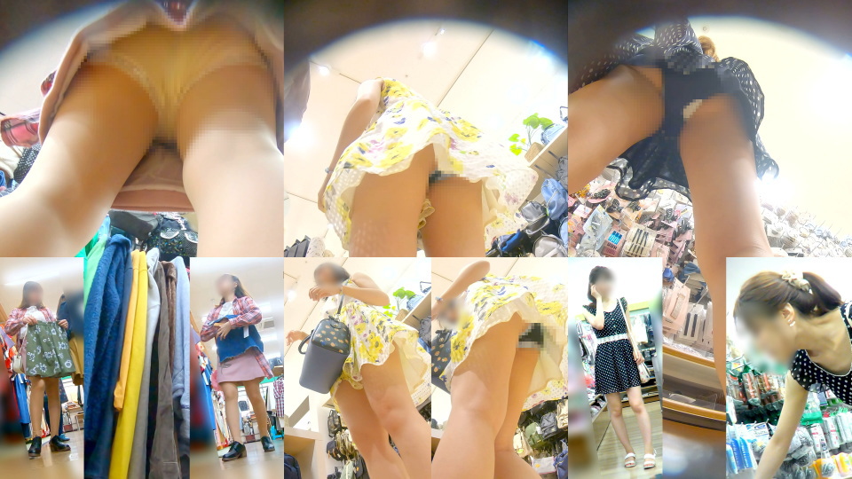 おかずにされていることを知らない無頓着なJDたちのパンチラ