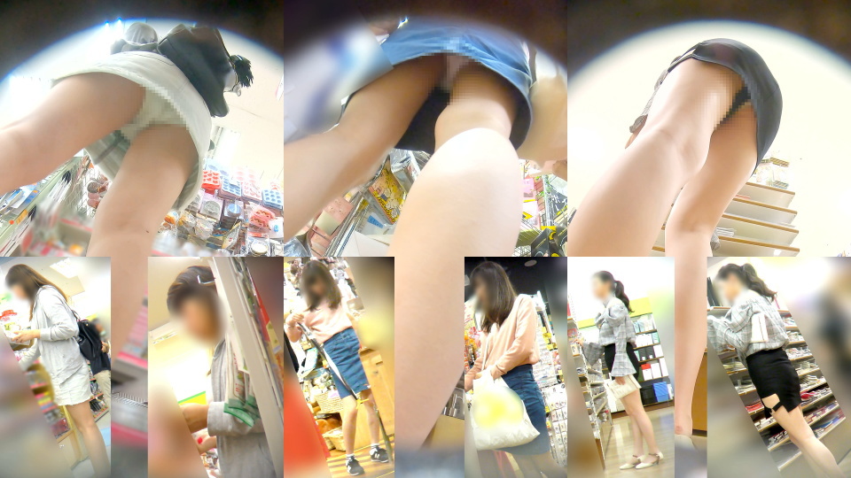 しゃぶりつきたい生足とミニスカがエロいお姉さんたちのパンチラ