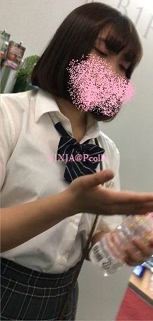 【顔出し声かけ】水色サテンのエロカワ制服にぶっかけ後に声かけ