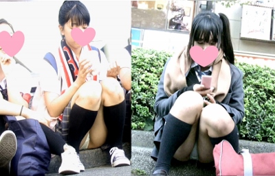 私服J〇　ホワイトPに超接近