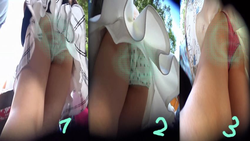 パンチラ小人目線☆☆（pa-to40)［街角編］♪セット♪