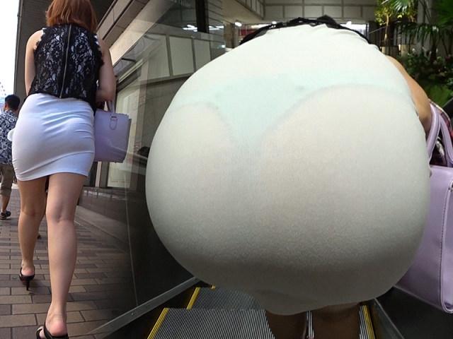 【フルHD 高画質】いまどきの女子大生はＴバックが当たり前！？デカケツに食い込む下着が卑猥！！