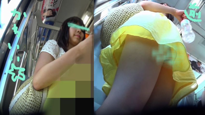 パンチラ小人目線☆☆（pa-to37)［電車編］