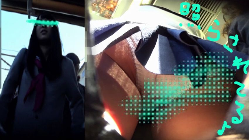 パンチラ小人目線☆☆（pa-to58)［電車編］♪セット♪