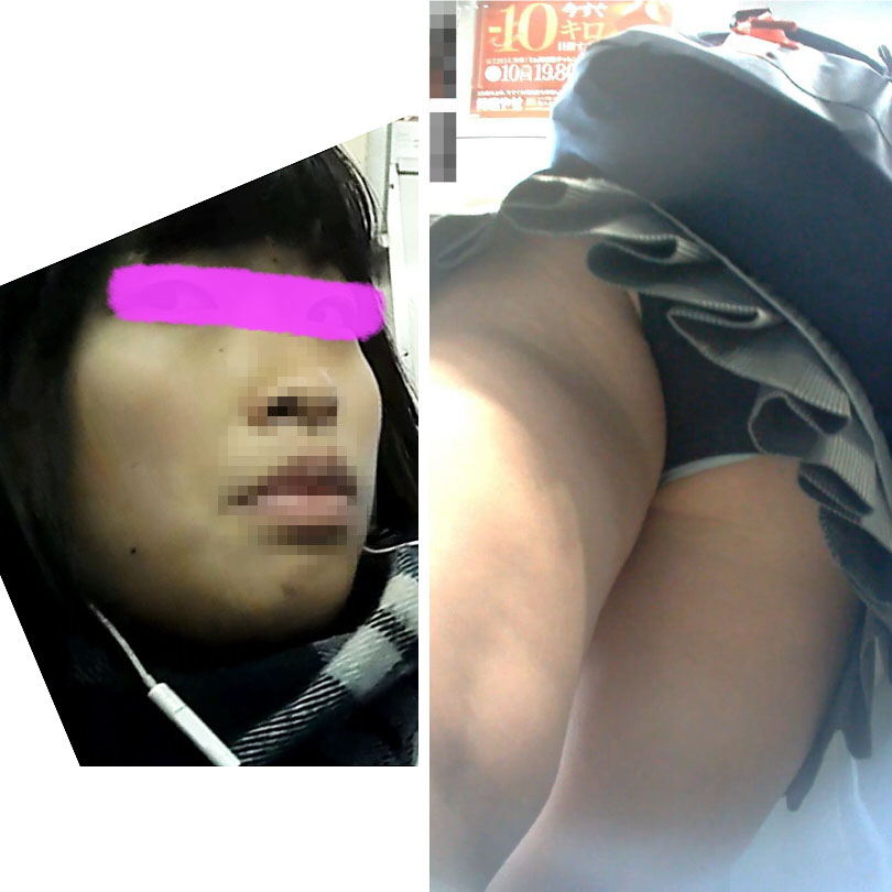 [第7弾]圧倒的な尻肉太もものJKちゃんにストーカー！生Pがはみ出てますよ[sol-097]